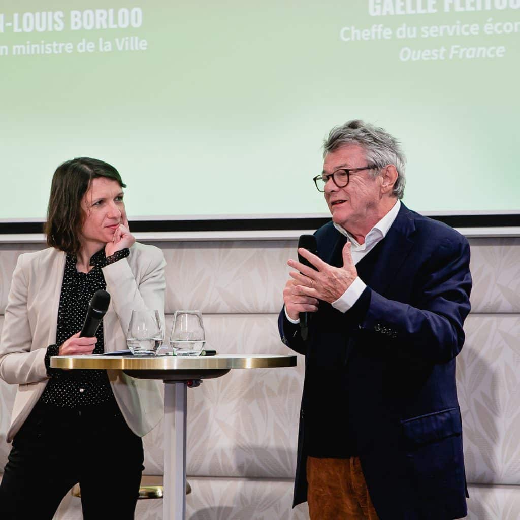 Jean-Louis Borloo et Gaëlle Fleitour